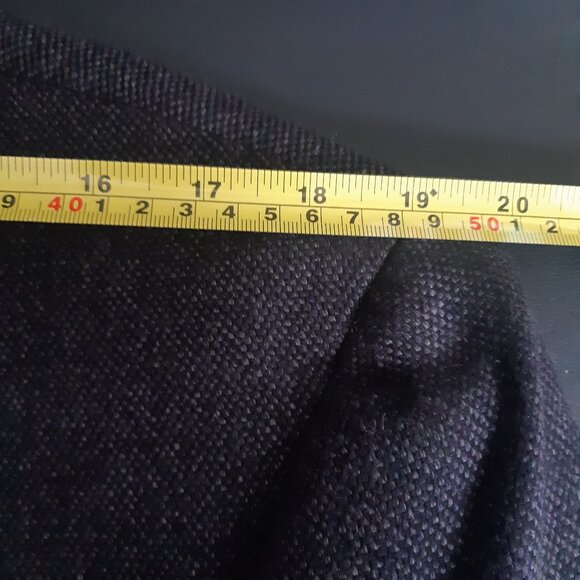 Pal Zileri Concept SZ 44L Charcoal Grey Hopscloth Sport Jacket Blazer - Picture 13 of 16